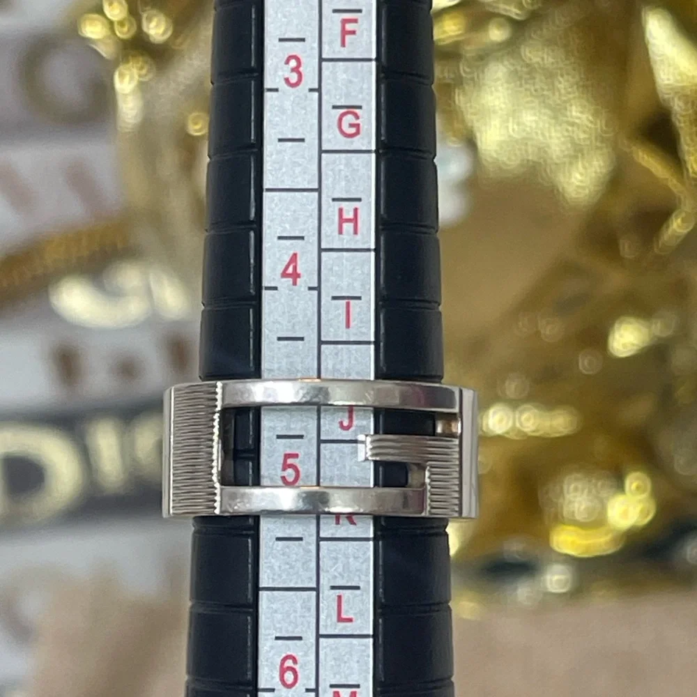 Gucci Unisex 925 Silver G Ring - Picture 3 of 8